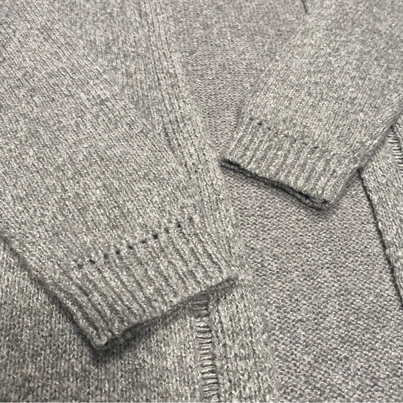 Urban Outfitters Gray Long Cardigan Open Front Sweater Size M #1398 - Picture 9 of 14